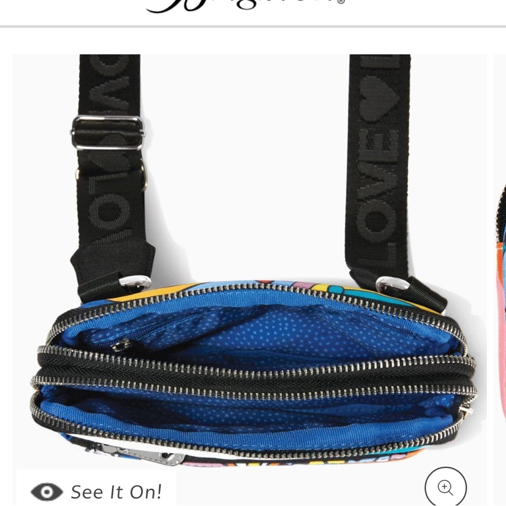 NWT Brighton love crossbody - Picture 2 of 6